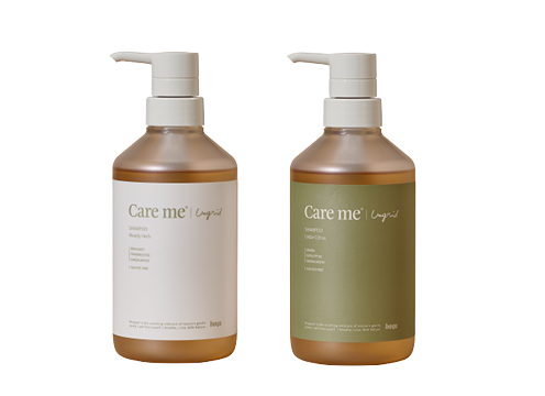 Care meの商品が3つ写った画像
