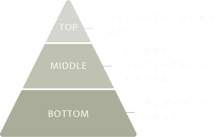 フレグランスの香り構成